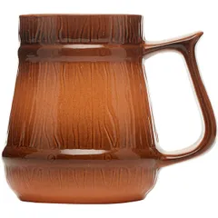 Beer mug “Clay” ceramics 1.2l D=11,H=15,L=19cm brown.