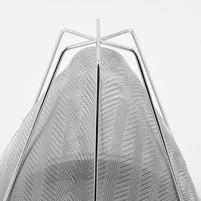 Сито коническое «Шенуа» с ручкой сталь нерж. D=25,H=25,5,L=47см, изображение 3