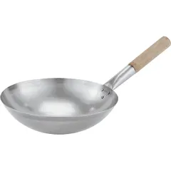 “Wok” frying pan  steel  D=31, H=9cm  metal.