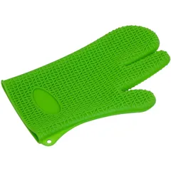 Heat-resistant mitten  silicone , L=27.5, B=17cm  assorted.