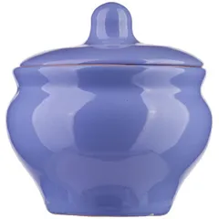 Горшок для запекания керамика 350мл голуб., изображение 2