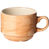 Чашка кофейная «Паприка» фарфор 100мл D=65,H=50,L=85мм оранжев.,бежев.