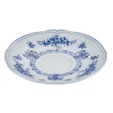 Блюдце «Нео Антирос» фарфор D=12,H=2см белый,синий