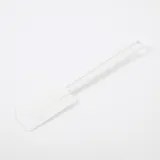 Лопатка жаропрочная силикон,пластик ,L=257/90,B=53мм белый