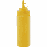 Емкость для соусов пластик 0,69л D=65,H=255мм желт.