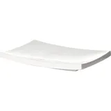 Блюдо для суши «Кунстверк» фарфор ,H=19,L=255,B=177мм белый