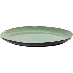 Dish “Pure” ceramics green.