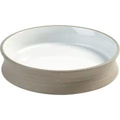 Salad bowl ceramics D=175,H=40mm white,gray