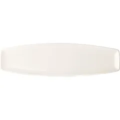 Блюдо «Вайт Нэо» фарфор ,H=17,L=360,B=100мм белый