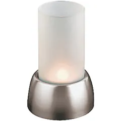 Candlestick stainless steel D=95,H=150mm matte