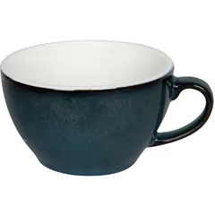 Tea cup “Egg”  porcelain  250 ml  dark blue.