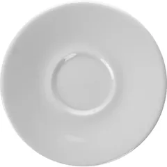 Saucer “Paula”  porcelain  D=13, H=1cm  white