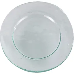 Plate “Creation Ripple” glass D=30cm clear.