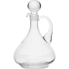 Decanter with handle  glass  1 l  D=14.3, H=24.3 cm  clear.