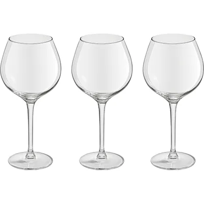 Набор бокалов для вина «Крианза»[3шт] стекло 0,5л D=85,H=197мм прозр.