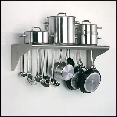 Держатель кухонного инвентаря ,L=80см металлич., изображение 3