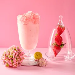 Сироп «Клубничный Пломбир» Pinch&Drop стекло 1л D=85,H=330мм розов., изображение 4