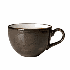 Чашка чайная «Крафт» фарфор 450мл D=12,H=8,L=15см серый