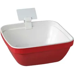 Держатель для карточек 10шт. полипроп. ,H=60,B=27мм белый, изображение 2