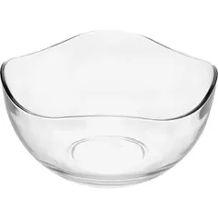 Salad bowl “Tuscany”  glass  D=26, H=12.7 cm  clear.