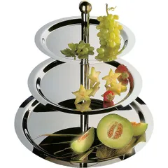 Этажерка 3 яруса 32х38х49см сталь ,H=50см металлич.,золотой, изображение 2