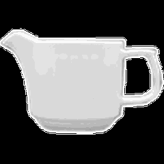 Молочник «Нестор» фарфор 350мл D=86,H=80,L=150мм белый