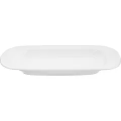 Блюдо «Белая» Принц прямоугольное фарфор ,L=24,B=15,3см белый, изображение 2