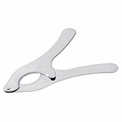 Scissors for sea urchin  stainless steel  D=6, L=23cm  metal.