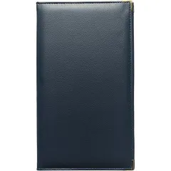 Wine list folder leatherette ,L=32.5,B=18.5cm blue