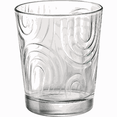 Old fashion "Arkas" glass 295ml D=84,H=100mm clear.