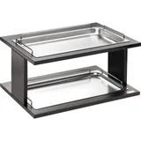 Станция буфетная для фруктов 2 яруса, цвет венге