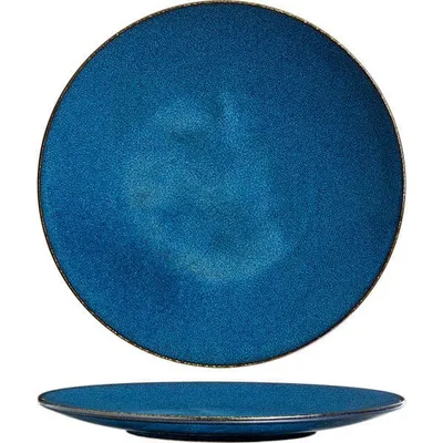 Тарелка мелкая фарфор D=28,5см синий