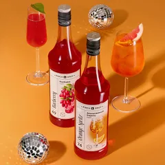 Сироп «Апельсиновый Спритц» Pinch&Drop стекло 1л D=85,H=330мм, изображение 3