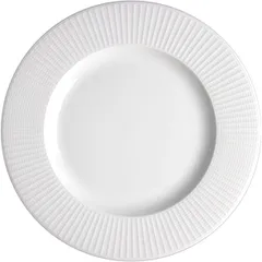 Plate “Willow” small  porcelain  D=20cm  white