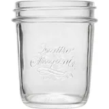 Банка для подачи «Кватро Стаджони» круглая без крышки стекло 320мл D=89,H=108мм прозр.