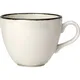 Чашка чайная «Чакоул Дэппл» фарфор 285мл D=95мм белый,черный, Объем по данным поставщика (мл): 285