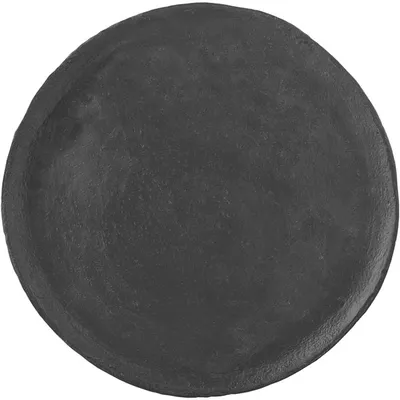 Тарелка «Уайли» керамика D=285,H=18мм черный,матовый