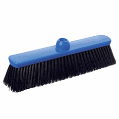 Brush without handle polyester ,L=27.5cm blue