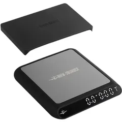 Весы для кофе элетронные для эспрессо и альтерн. методов заваривания, с таймером пластик черный