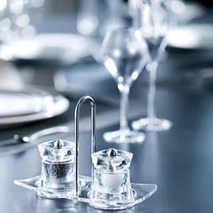 Мельница для соли «Балтик» металлический механизм акрил D=56,H=80мм, изображение 2