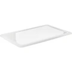 Lid for gastronorm container GN 1/1  polyethylene , L=53, B=32.5 cm  transparent.