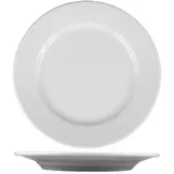 Тарелка «Тренд» мелкая фарфор D=17см белый