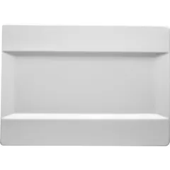 Dish “Frame” rectangular  porcelain , L=35.5, B=25.5 cm  white