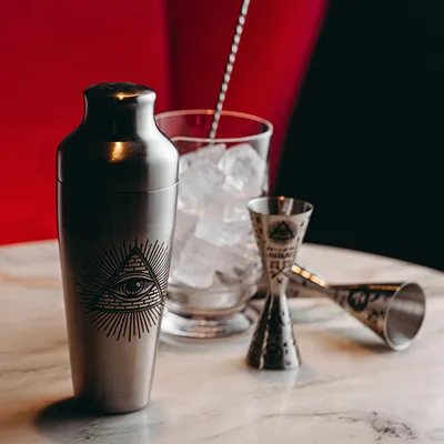 Ложка барная сталь нерж. ,L=300,B=35мм серебрист., изображение 4