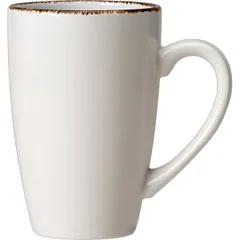 Mug “Brown Dapple”  porcelain  285 ml  white, brown.