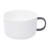 Чашка кофейная «Вейв» фарфор 220мл D=90/80,H=58,L=110мм белый