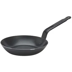 Сковорода голуб.сталь D=24,H=5,L=44см серый