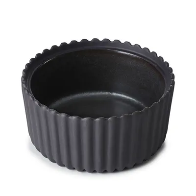 Соусник «Пекое» керамика 100мл D=90,H=45мм черный, изображение 2