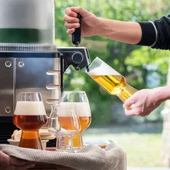 Бокал для пива «Биратэк» хр.стекло 0,54л D=73,H=204мм прозр., изображение 3