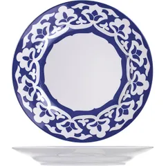 Тарелка «Восток» мелкая фарфор D=265,H=35мм синий,белый